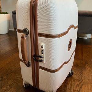 Delsey Chatelet Air Carry-On Luggage White